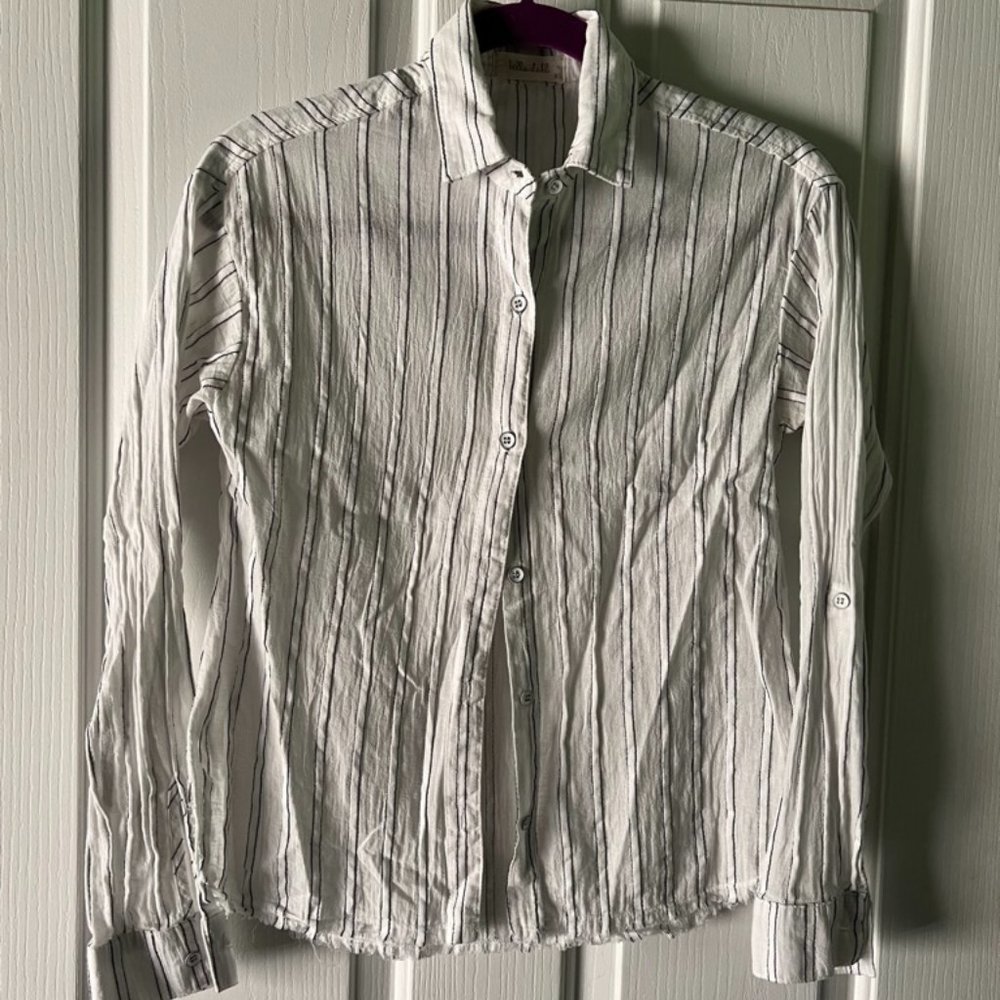 Button down top by Bella Dahl